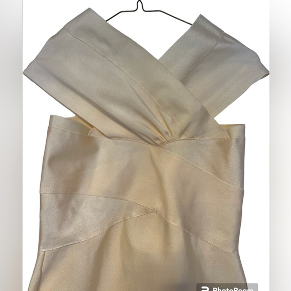 NWT FashioNova Dolled Up For You Bandage Midi Dress Ivory Small - Picture 7 of 11